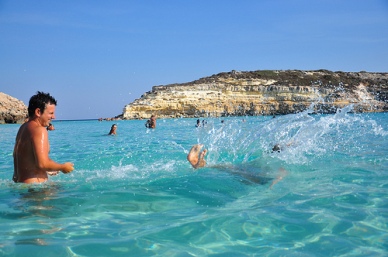 Rabbit Beach, Lampedusa, Italy